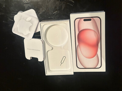 iPhone 15 Leerkarton plus Geschenktüte