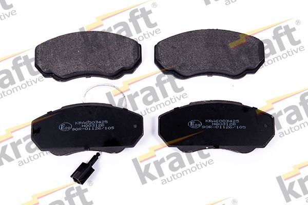 Kraft Automotive 6003425 Bremsbelagsatz, Scheibenbremse FüR CitroËN-image