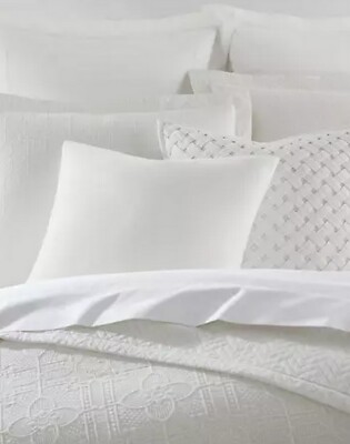 Sascha Textured Cotton Medallion Duvet Cover 3-Pc Set Queen RALPH LAUREN 