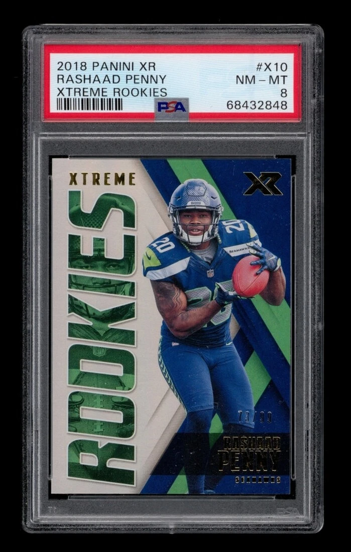 Rashaad Penny Panini XR Xtreme Rookies #X10 Base