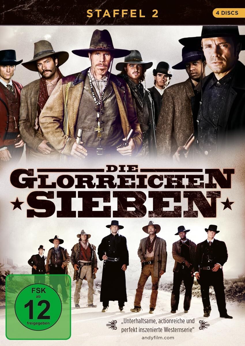 Die Glorreichen 7 - Staffel 2 (DVD) Close Eric Midkiff Dale Starke Anthony Biehn