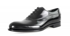 PRADA HIGH END Oxford Dress Shoes - 2EA068 Polished Black NEW -  US 10 EU 43
