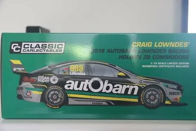 Craig Lowndes 2018 Autobarn Holden Zb Commodore 1 18th Scale