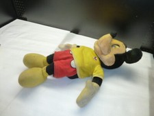 Vintage 1986 WOW Worlds Of Wonder Talking Mickey Mouse Cassette Player Plush