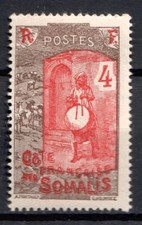 1915-16 COTE DES SOMALIS  Y&T  N° 85  NEUF ** SANS TRACE DE CHARNIERE