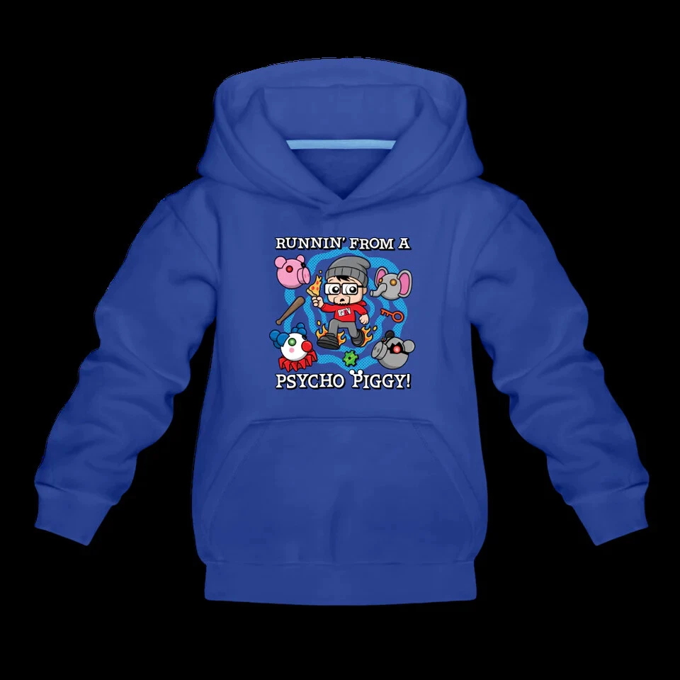 Official FGTeeV Kid s Premium Hoodie Psycho Piggy Logo eBay