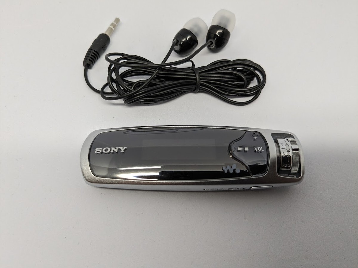 【動作確認済み】SONY ウォークマン NW-S603 ブラック 付属品あり NW-S603 BLACK 1GB ウォークマン Sony Walkman S Series NW-S603