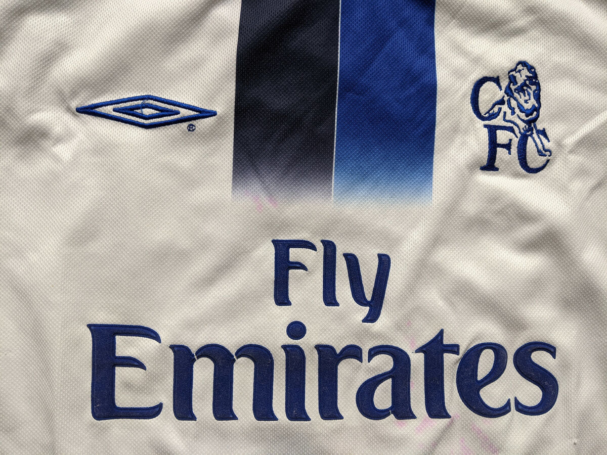 Chelsea 03/04 Vintage Away kit/jersey men's S - 2003/04 | eBay Chelsea 03/04 Vintage Away kit/jersey men's S - 2003/04 | eBay