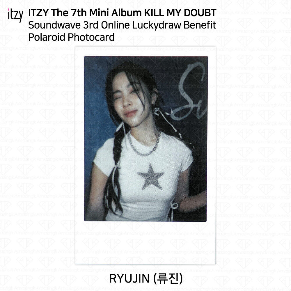 ITZY KILL MY DOUBT Soundwave 3rd Online Lucky Draw Photocard ITZY KILL MY DOUBT Soundwave 3rd Online Lucky Draw Photocard
