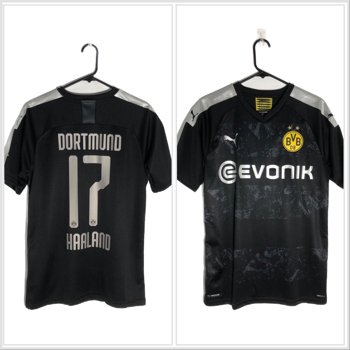 Haaland #17 Borussia Dortmund 2019/20 Medium Away BNWT 755745 12 - Main Image