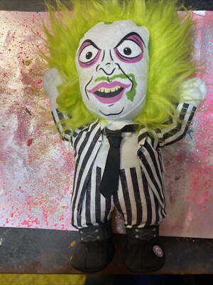 Beetlejuice Animated Plush Walking Talking Speaks Creepy Phases from Movie