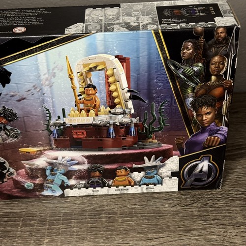 Lego Set 76213 Marvel Wakanda Forever King Namor's Throne Room (355 pcs) New - Picture 4 of 9