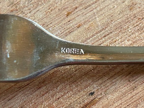 Cocktail Seafood Fork Tropic Garden Imperial Stainless 5-3/4" Lot Of 8 Flatware - Picture 22 of 24