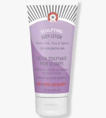First Aid Beauty SCULPTING BODY Lotion Full Size 6oz Sealed New.