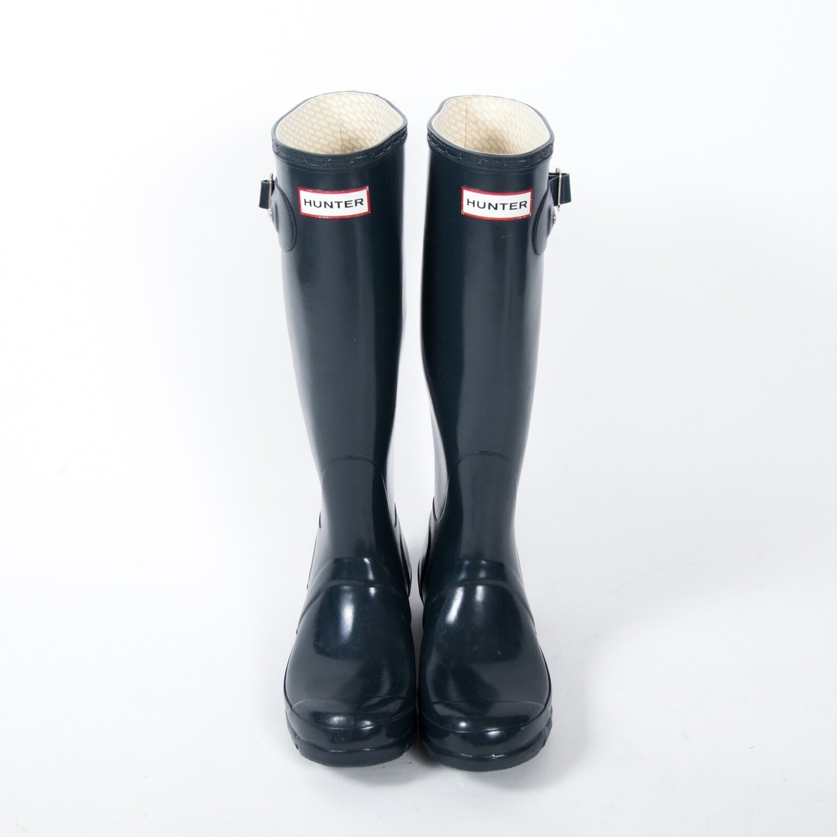 Hunter Original Tall Rain Boots Gloss Navy US 6 M | eBay