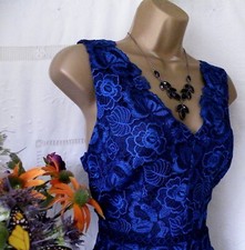 👗***MONSOON PRE-OWNED "CHRISTINA BLUE" DRESS SIZE 20***👗