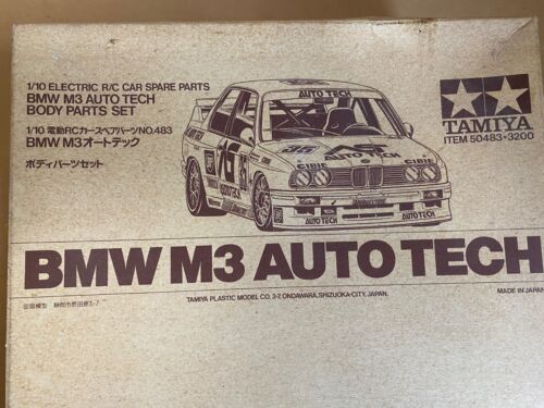 Tamiya 1/10 BMW M3 AUTO TECH 1/10 RC Body set == NIB = - Picture 1 of 3