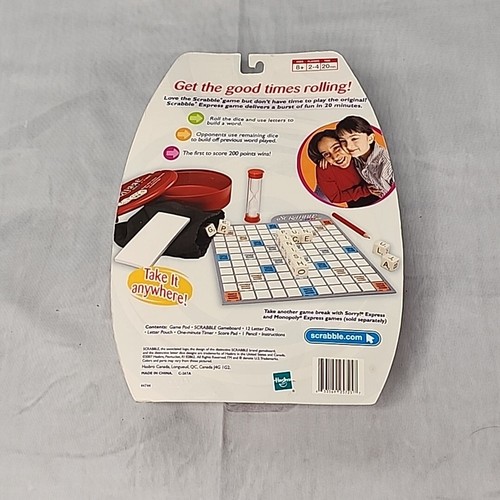 Juego de Mesa Scrabble Express Parker Brothers Nuevo - Imagen 2 de 2