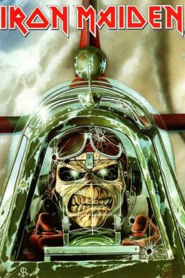 Iron Maiden Aces High Official Postcard Metal | eBay