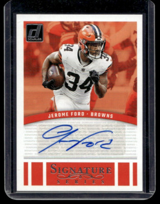 2024 Panini Donruss - Signature Series Jerome Ford #SSE-JFO (AU)