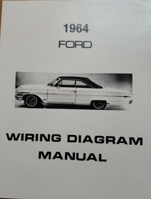 1964 Ford Galaxie Sedan Convertible Electrical Wiring Diagrams