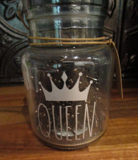 Rae Dunn Queen jar with 300 Bobby pins New Sealed
