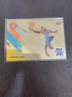 Lebron James 2021 Space Jam A New Legacy Looney Tunes In Action Gold IA-15