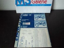 KTM 240 250 350 500 MX catalogo ricambi part list telaio 1988
