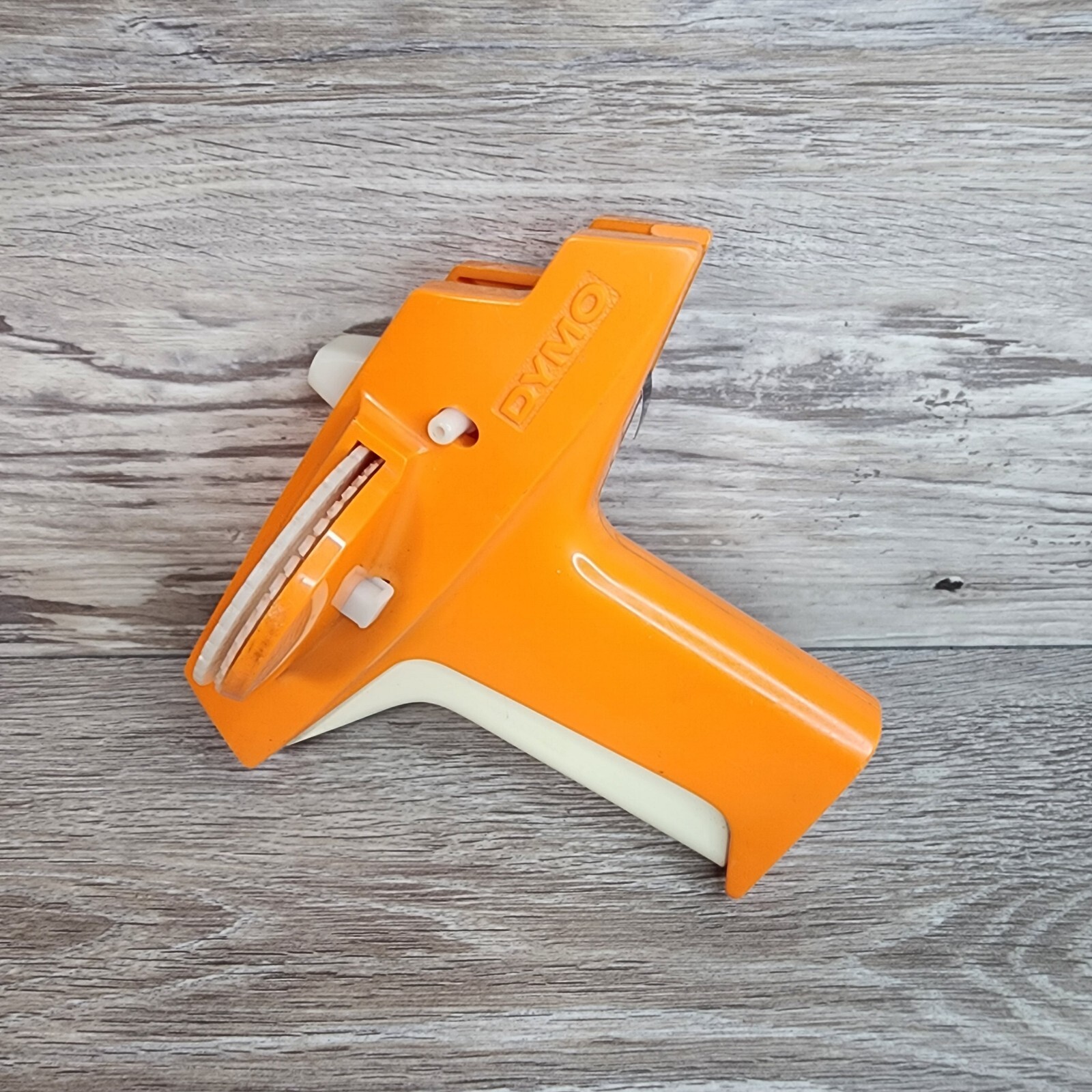 Vintage Dymo Label Maker Orange eBay