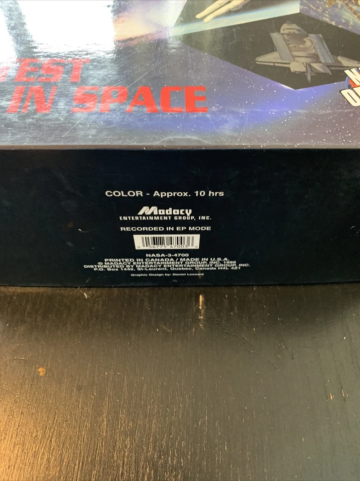 NASA 25 Year VHS Set VINTAGE SPACE Challenger Apollo 17 Apollo 13 Freedom 7 USA - Image 4 of 4