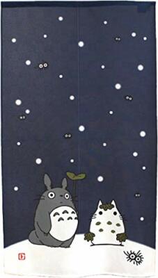 Cosmo Noren / tonari no Totoro Ghibli  Width 85cm x Length 150cm Made in Japan