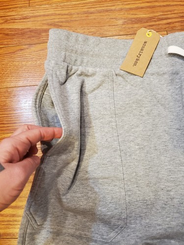 Mcnairy&co Sweatpants Mens SZ Large Sports Grey Drawstring Streetwear Cuffed - Picture 3 of 8