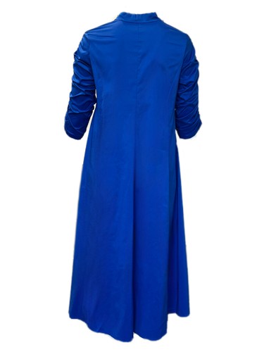 Marina Rinaldi Women's Blue Dondolo Shift Dress NWT - Picture 3 of 3