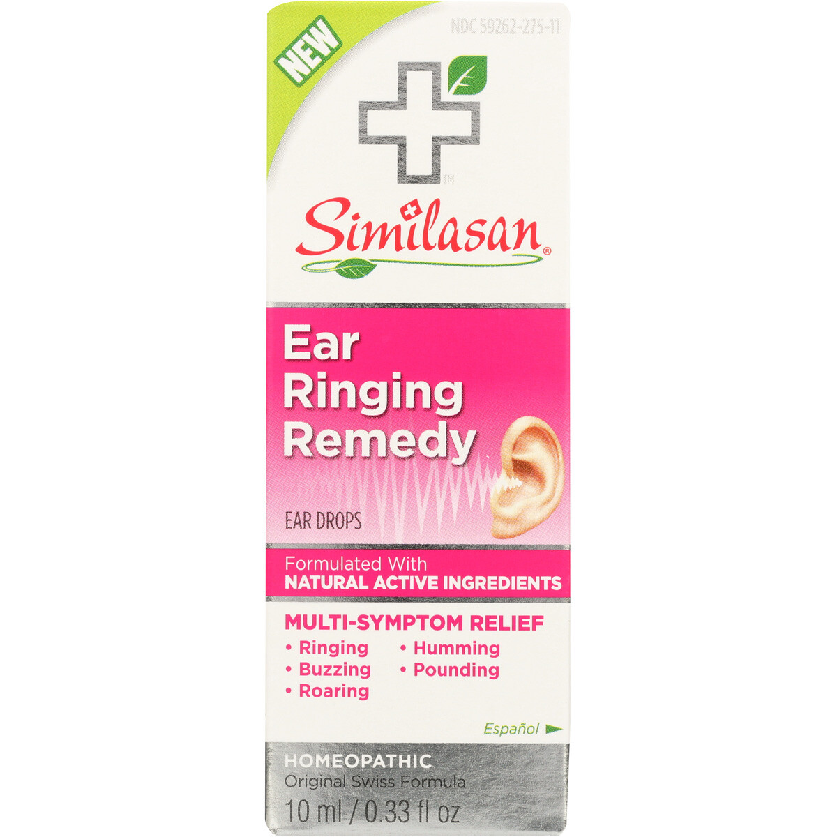 Similasan Ear Ringing Remedy Ear Drops Homeopathic 10 ml