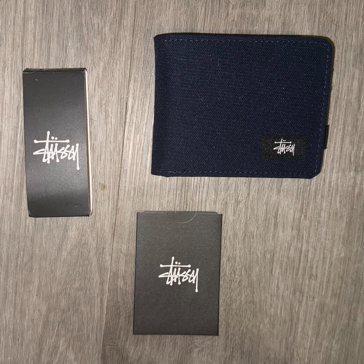 Blue Stussy Wallet | eBay