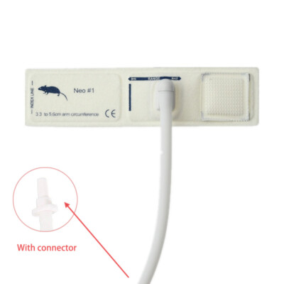 #ad 2X Animals Pet Use NIBP Blood Pressure Cuff for rat Veterinary Monitoramp;connector $24.00