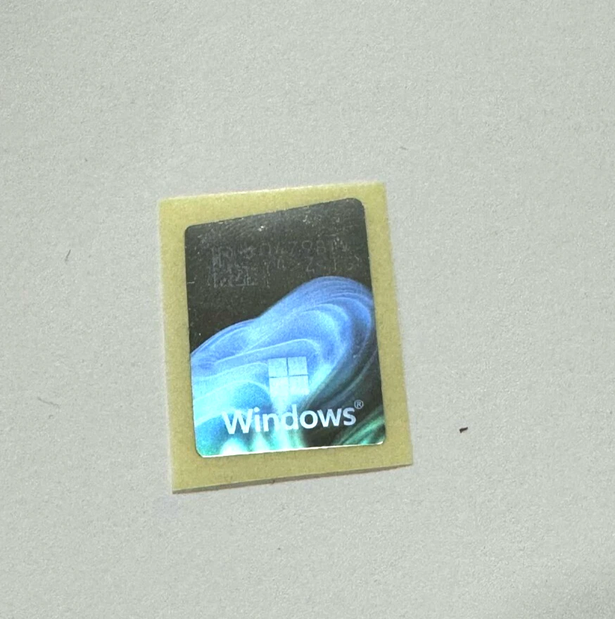 50x Windows 11 Operating System Color Shifting Sticker Badge Decal  16mm x 22mm - Image 2 of 4