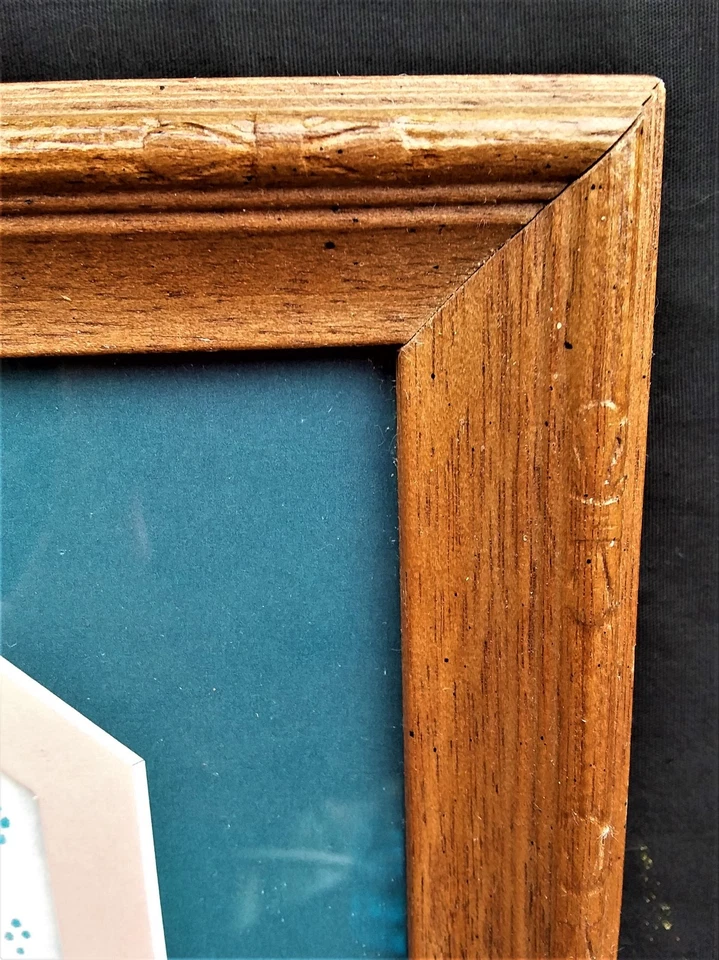 FRAMED/MATTED PICTURE OF LITTLE BOYS ROOM W/TEDDY BEAR ROCKING HORSE 15X12 - Image 4 of 4