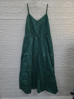 New Lost & Wander Lovers Rock Maxi Dress Emerald Gree Size Large | eBay