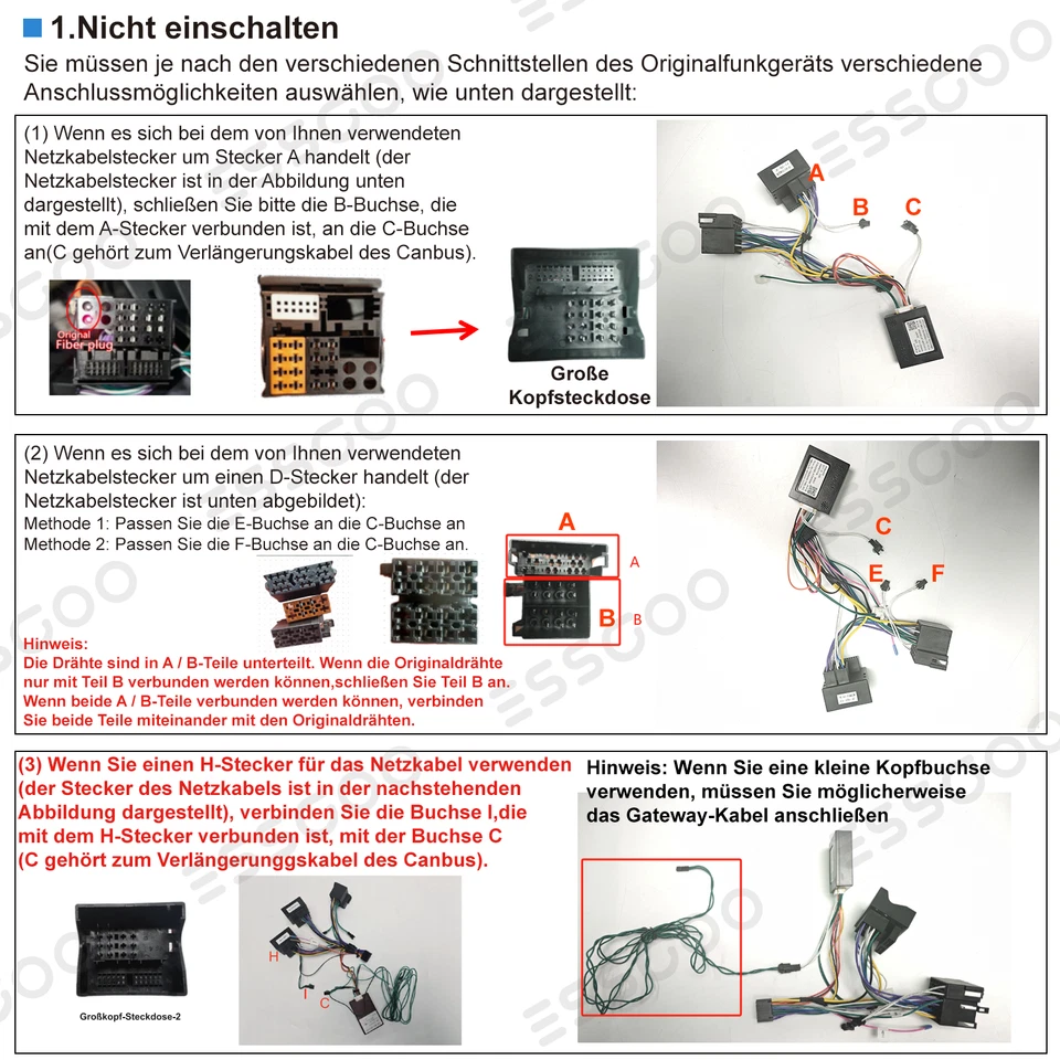 Für Mercedes Benz Vito 3 W447 2014-2020 Android 14 Autoradio GPS Carplay 4+64GB - Bild 4 von 4