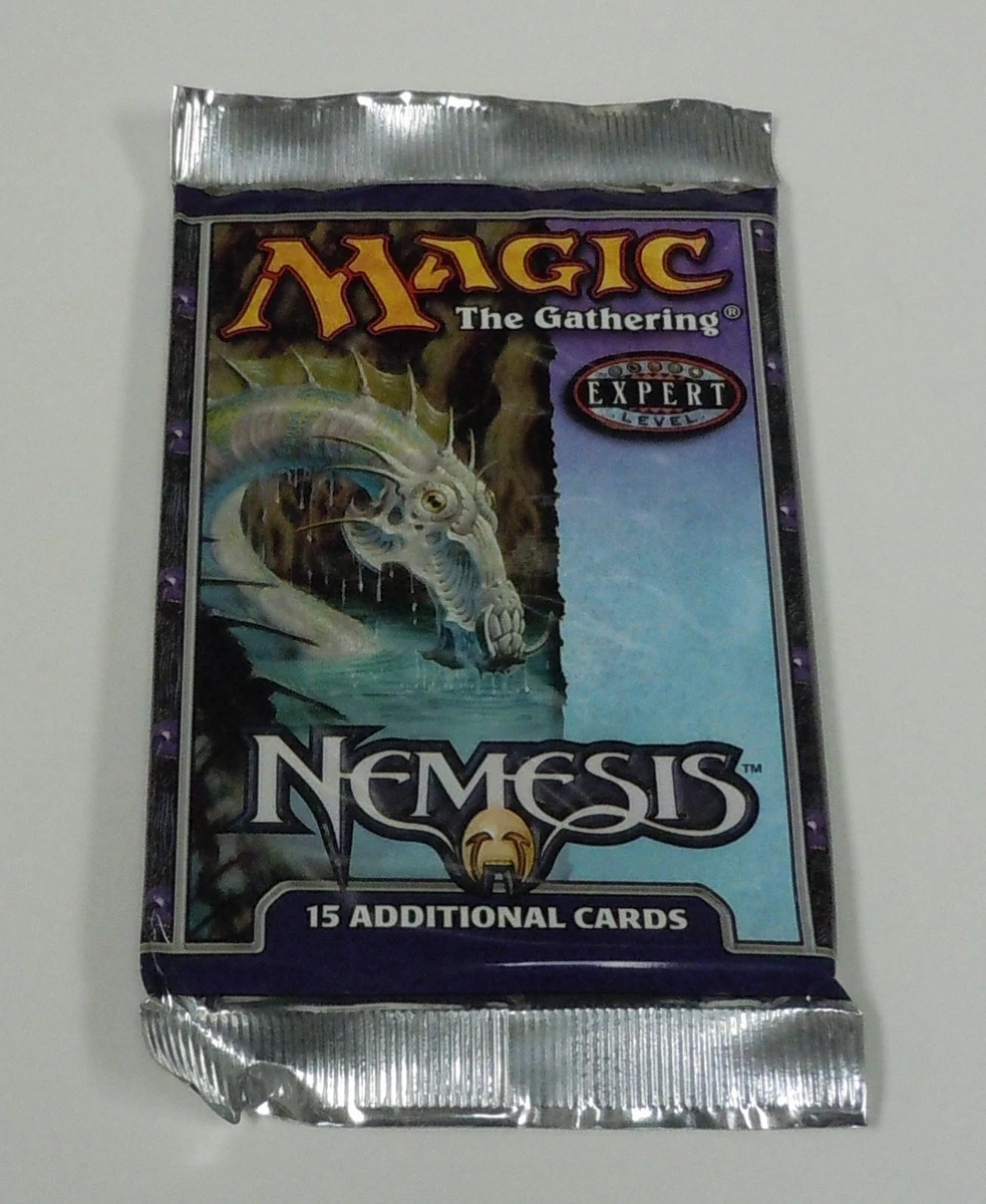 Magic: The Gathering Nemesis Sealed Collectible Card Game Packs in