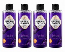 Imperial Leather Relaxing Body Wash Lavender Wild Iris 500ml x 4 Shower Gel
