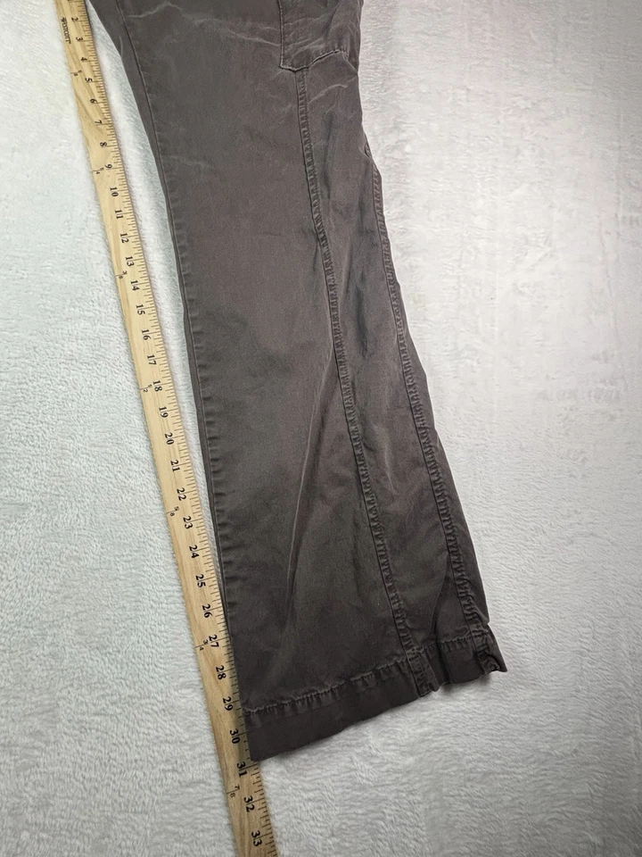 Vintage Old Navy Cargo Pants Women's 10 Brown Baggy Skater Y2K - Image 4 of 4