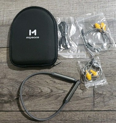 MIPEACE MI04 Bluetooth Earplug Headphones, Neckband (Replaceable) 