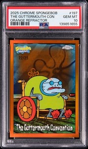 直筆サインSusan Boyajian Refractor SpongeBob spongebob Topps Chrome | eBay