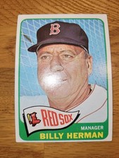 1965 Vintage Topps # 251 Billy Herman HOFer Red Sox MGR EX FAST FREE SHIPPING
