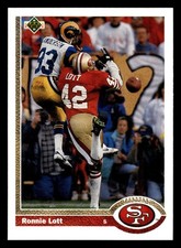 1991 Upper Deck - Ronnie Lott #355