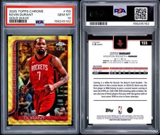 Kevin Durant Basketball Serial Numbered Sports Trading Card
