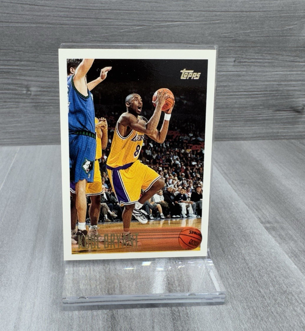 1996 KOBE BRYANT TOPPS ROOKIE CARD #138 (RC) LOS ANGELES LAKERS NBA