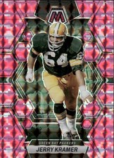 2023 Panini Mosaic #87 Jerry Kramer Camo Pink Mosaic